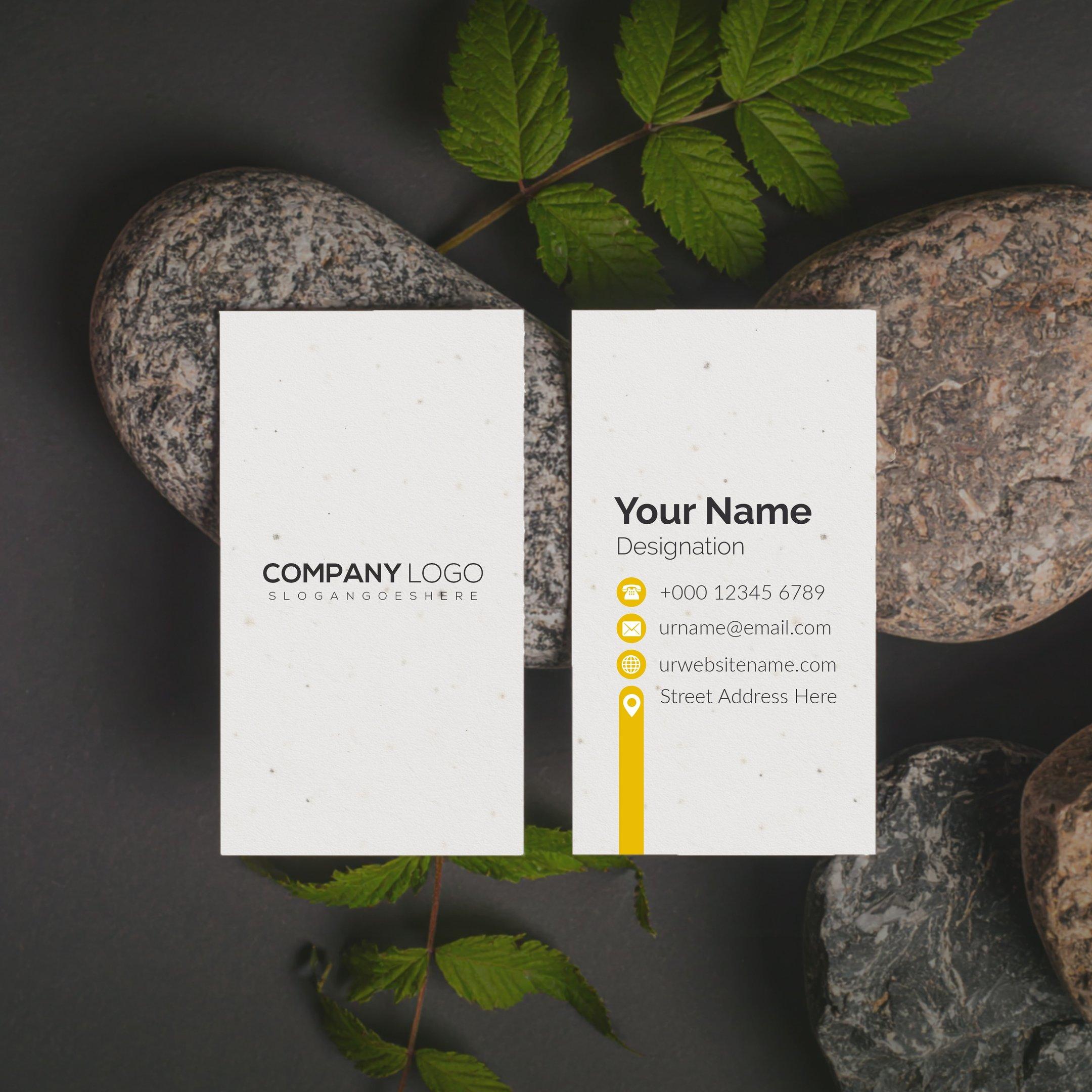 Seed Paper Visiting Cards