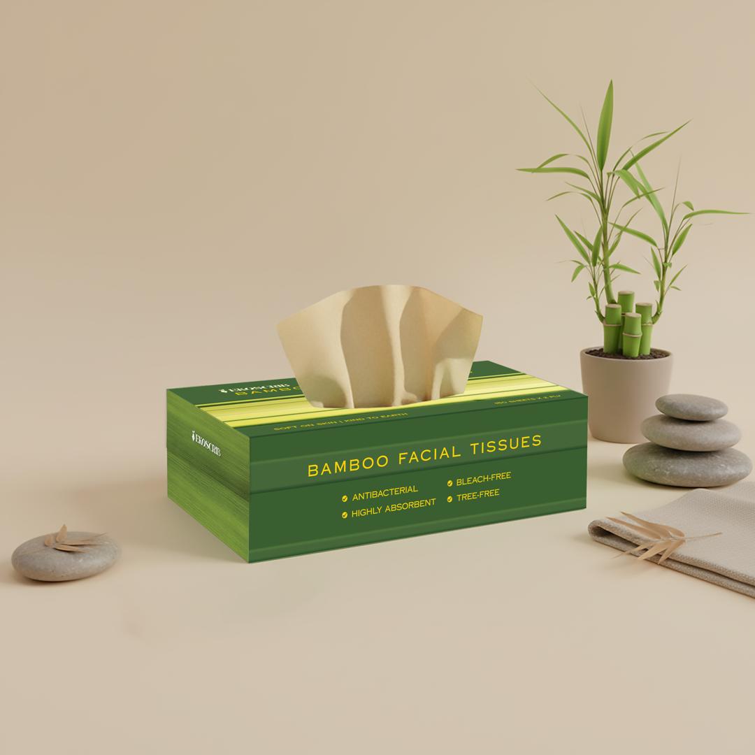 Microscopic bamboo fiber texture
